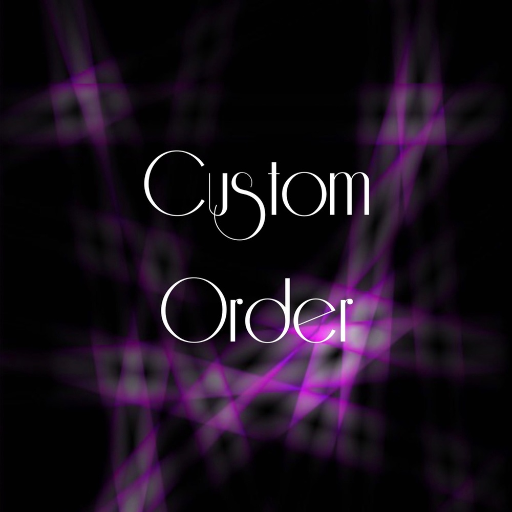 Custom Order for Carolina